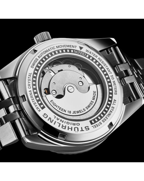 Montre Homme en Acier Automatique Datemaster argentée
