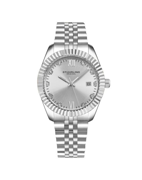 Montre Femme en Acier Quartz Gamine argentée