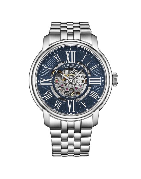 Montre Homme en Acier Automatique Atrium argentée
