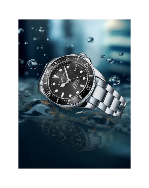 Montre Homme en Acier Automatique Depthmaster argentée