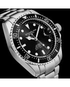 Montre Homme en Acier Automatique Depthmaster argentée