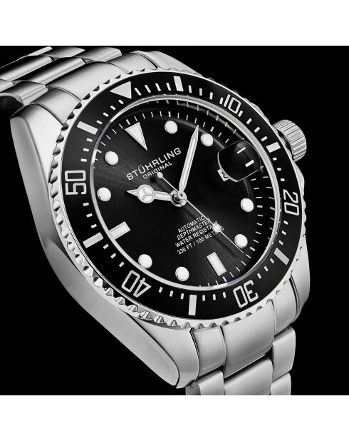 Montre Homme en Acier Automatique Depthmaster argentée
