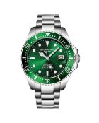 Montre Homme en Acier Automatique Depthmaster argentée