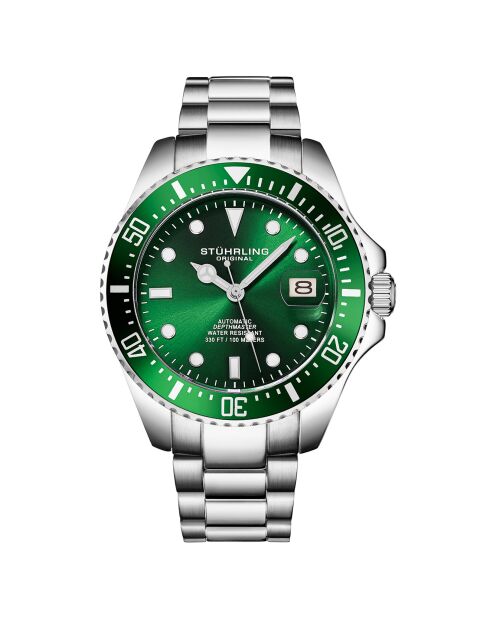 Montre Homme en Acier Automatique Depthmaster argentée