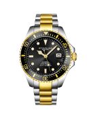Montre Homme en Acier Automatique Depthmaster argenté/doré