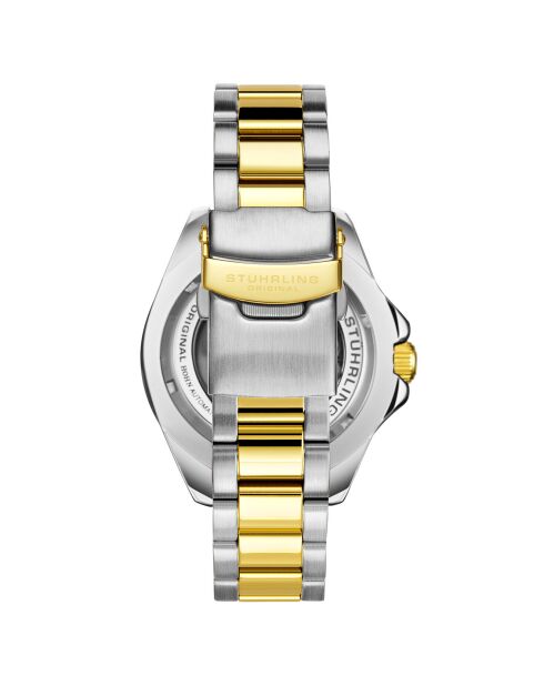 Montre Homme en Acier Automatique Depthmaster argenté/doré