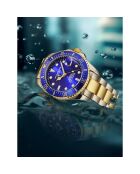 Montre Homme en Acier Automatique Depthmaster argenté/doré