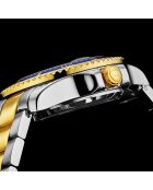 Montre Homme en Acier Automatique Depthmaster argenté/doré
