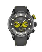 Aquatic Force Graue Silikon-Quarz-Chronograph Herrenuhr