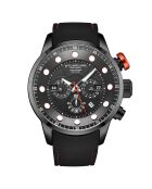 Aquatic Force Graue Silikon-Quarz-Chronograph Herrenuhr