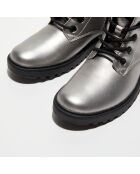 Bottines Casey argentées