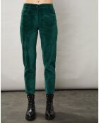 Pantalon en Velours Pepite sapin