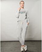 Sweat en éponge Teasy gris chiné