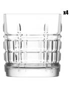 4 Verres transparents - 325ml
