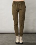 Pantalon en Velours Milleraies Philemon armée