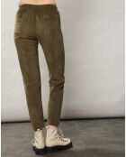 Pantalon en Velours Milleraies Philemon armée