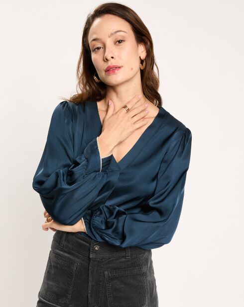 Blouse Nola peacock