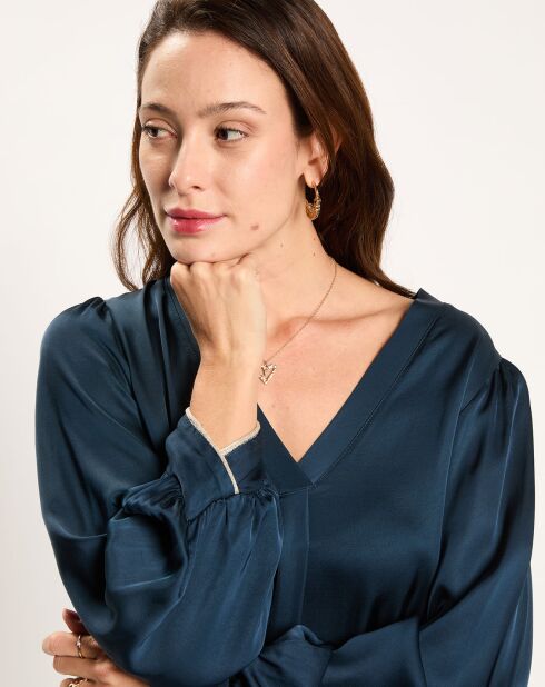 Blouse Nola peacock