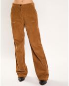 Pantalon Mila tabac