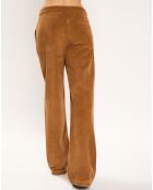 Pantalon Mila tabac