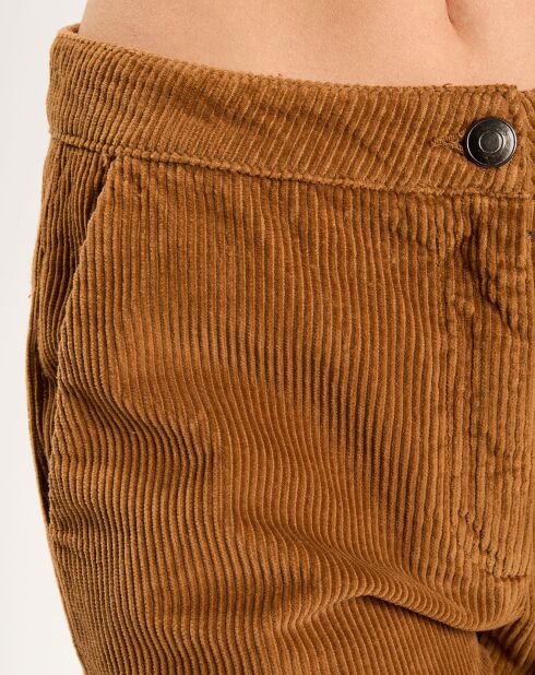 Pantalon Mila tabac