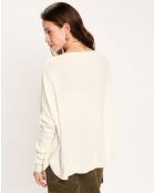 Pull en Laine & Cachemire mélangés Naos crème