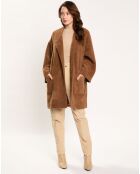 Manteau Zana camel