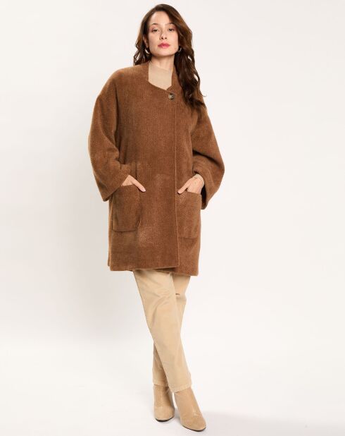 Manteau Zana camel