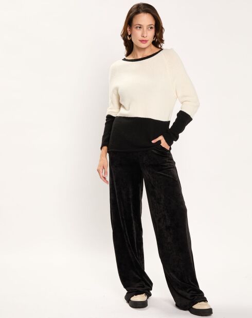 Jogging en Velours Zana noir