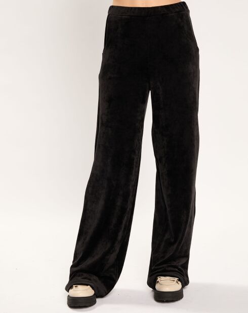 Jogging en Velours Zana noir