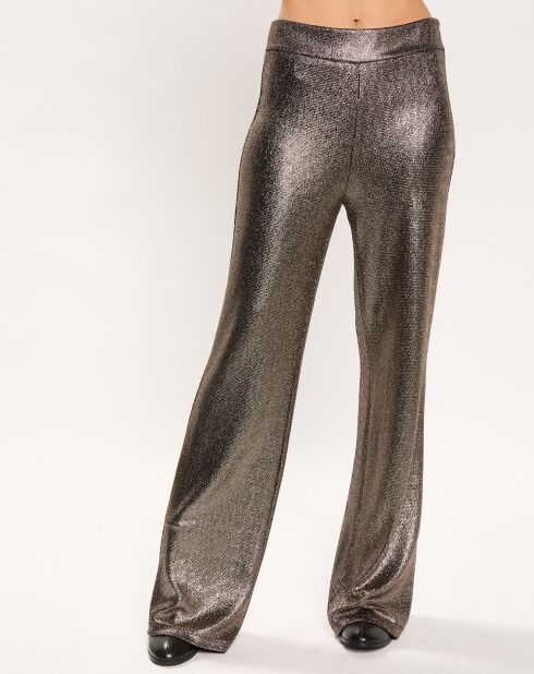 Pantalon fluide Colbie doré