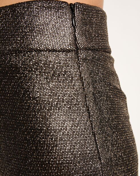 Pantalon fluide Colbie doré