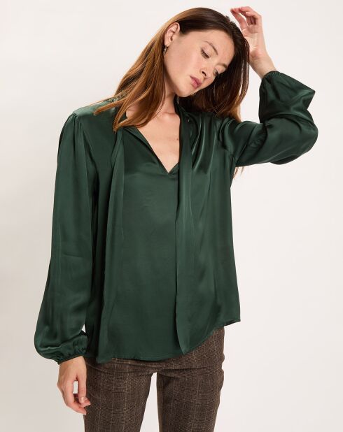 Chemise Kyllie verte