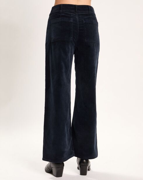 Pantalon jupe-culotte Cloé nuit