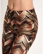 Pantalon en Velours Zana bronze