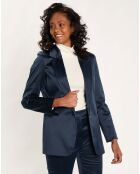 Veste de costume en Satin Moon nuit