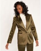 Veste de costume en Satin Moon bronze