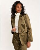 Veste de costume en Satin Moon bronze