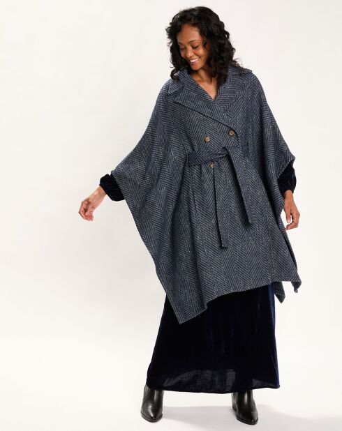 Manteau cape Solo nuit