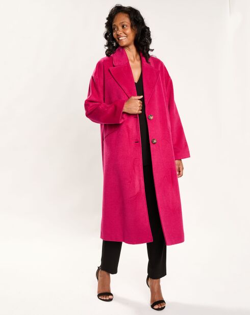 Manteau Emy fushia