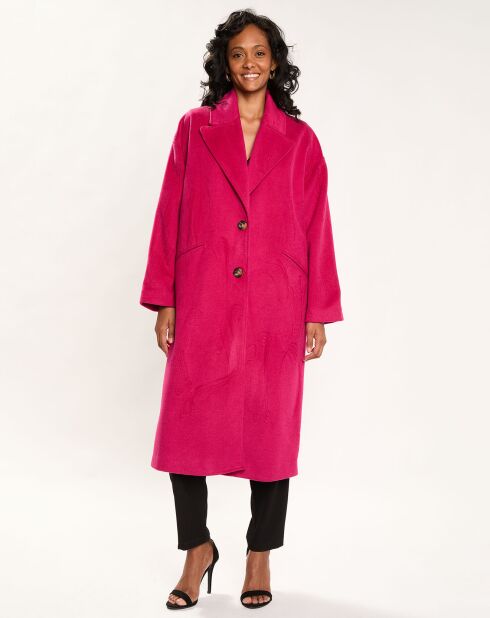 Manteau Emy fushia
