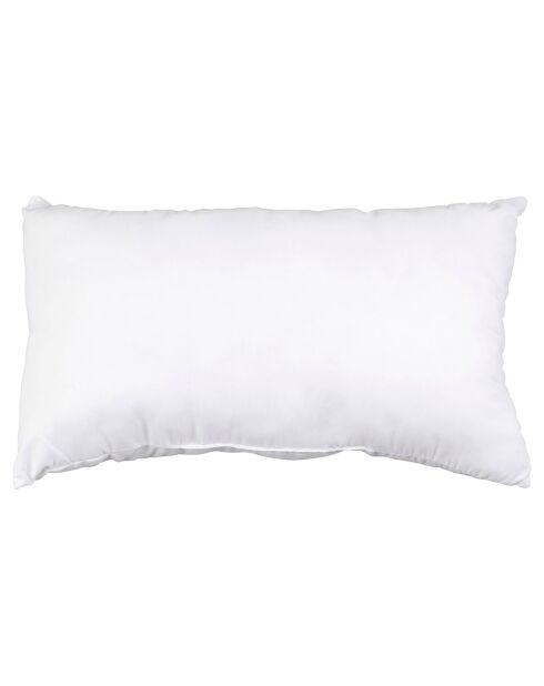 Garniture de coussin 350g blanche - 50x30 cm
