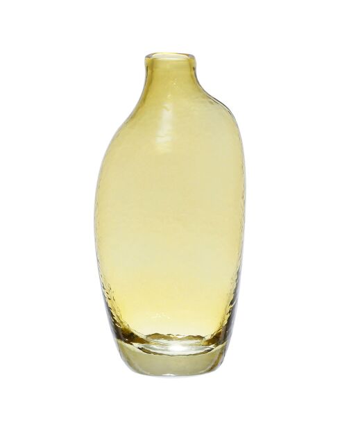 Vase Amore jaune  - 9.5x7x20 cm