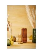 Vase Amore jaune  - 9.5x7x20 cm