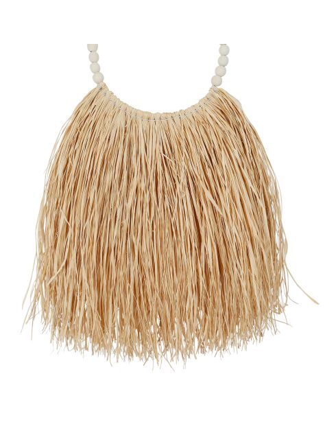 Décoration murale Blue sand naturel/blanc  - 40x20 cm