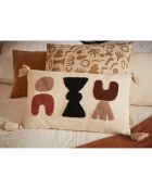 Housse de coussin Minimal ecru/beige - 45x45 cm
