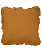 Housse de coussin Amerida moutarde  - 45x45 cm