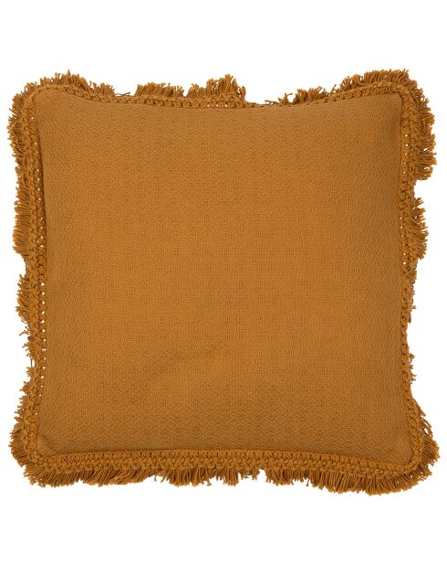 Housse de coussin Amerida moutarde  - 45x45 cm