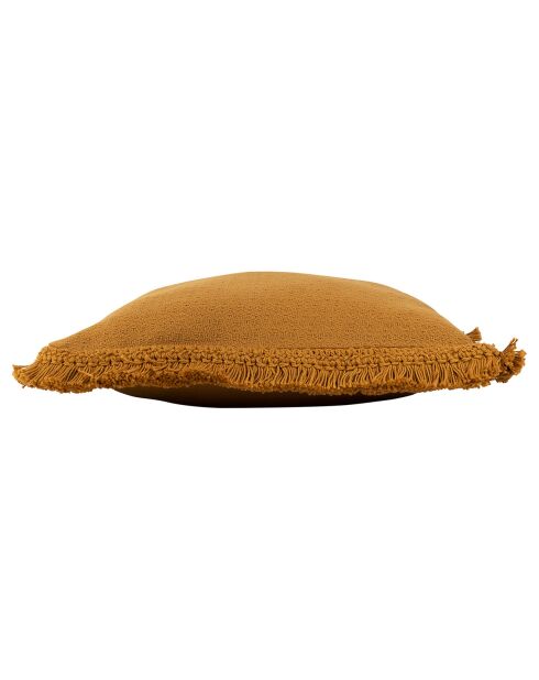 Housse de coussin Amerida moutarde  - 45x45 cm