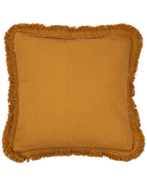 Housse de coussin Amerida moutarde  - 45x45 cm